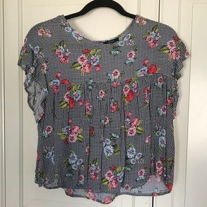 Forever 21 Floral blouse